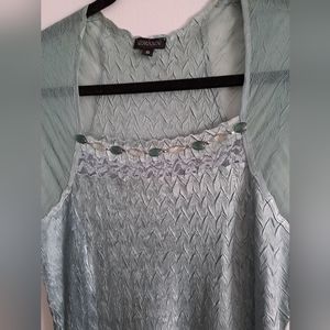 NWOT Komarov slip midi dress